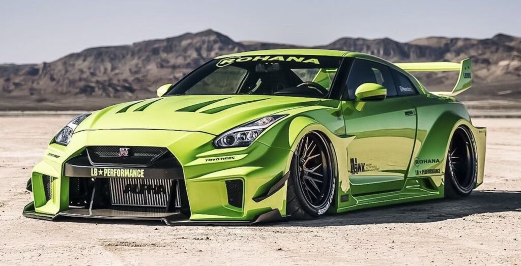 liberty walk nissan gt r r35